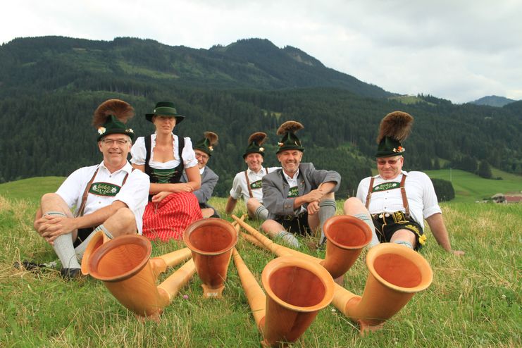 Alphornbläser Alpspitzler