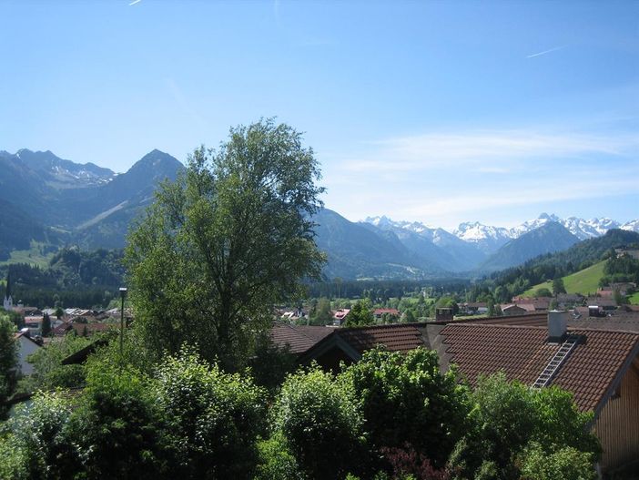 Panoramabergsicht