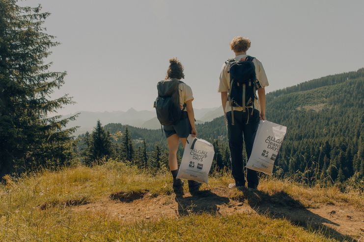 Allgäu CleanUP Days mit Aussicht