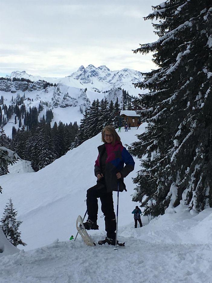 Denise Schneeschuhwanderung