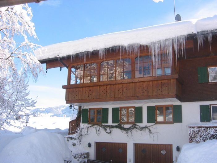 Windgeschützte Veranda
