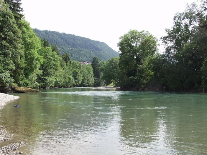 Iller, River to Donau