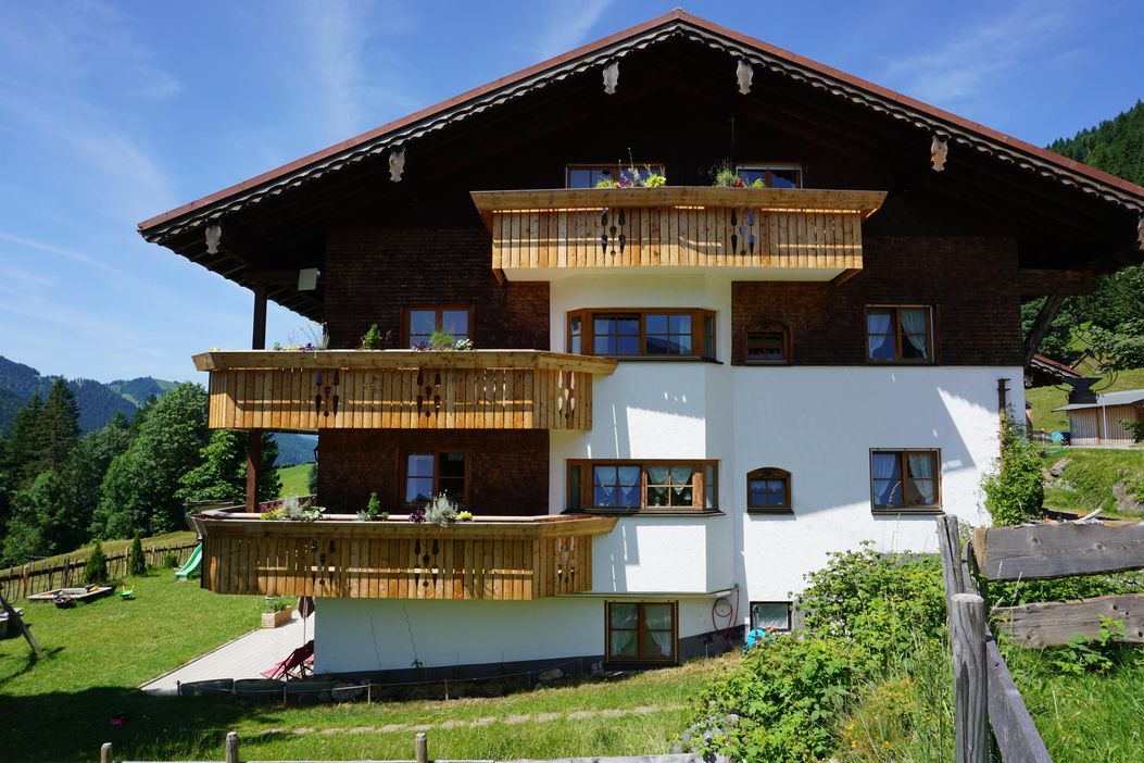 Haus von den Steinen aus