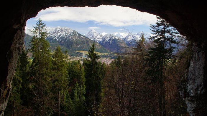 Judenkirche (Naturfelsbogen) bei Langenwang