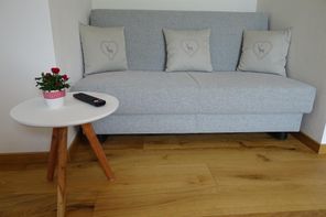 Schlafcouch im Wohn-/Esszimmer