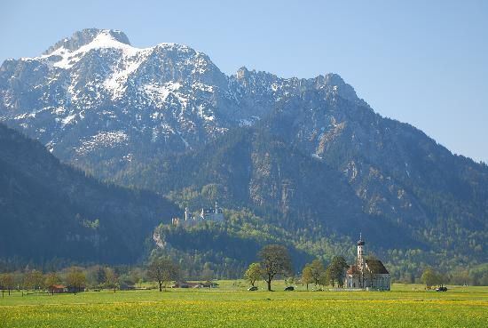 St.Coloman-Kirche und Säuling