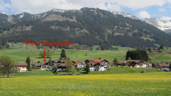 unser Haus Alpenglühen in Fischen-Au,