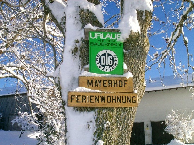 Ferienhof Mayer im Winter