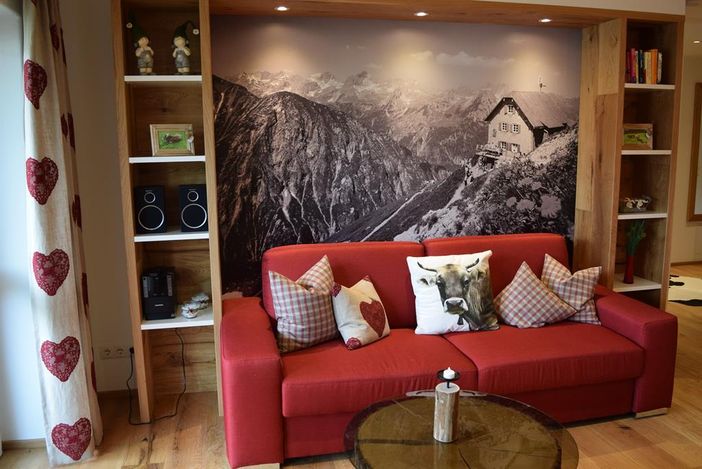 Alpenfirn Suite wohnzimmer