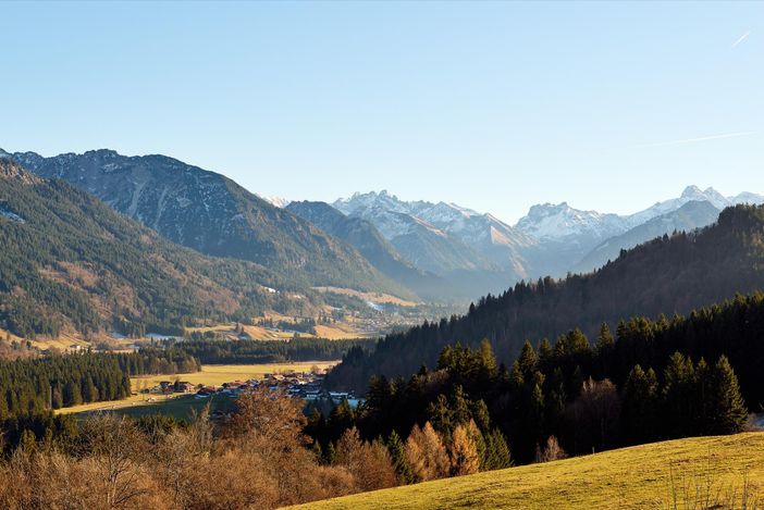 Aussicht vom Balkon - Haus Bergland