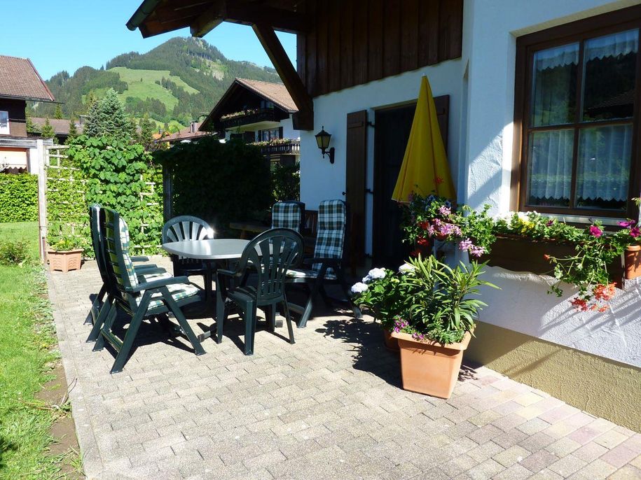 Die Gartenterrasse