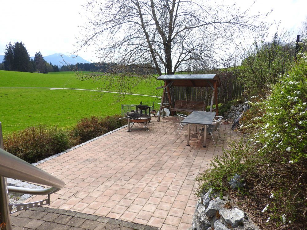 Grillplatz mit Blick auf Schlossneuschwanstein