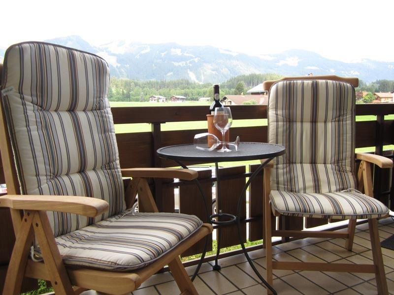 Balkon - Ausblick in Fischen