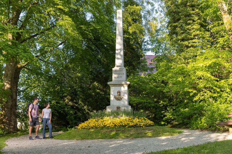 Kneipp-Denkmal in Stephansried bei Ottobeuren