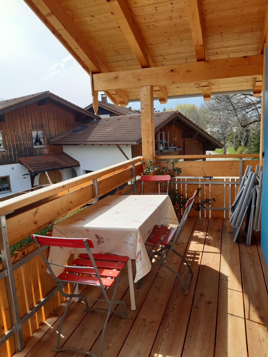 sonniger Südbalkon
