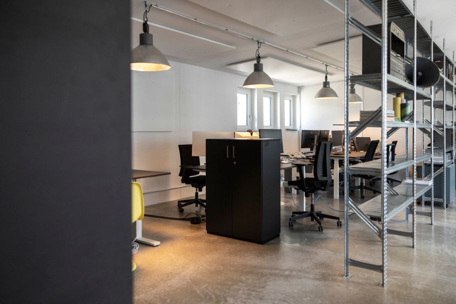 Arbeitsplatz neue Areal
