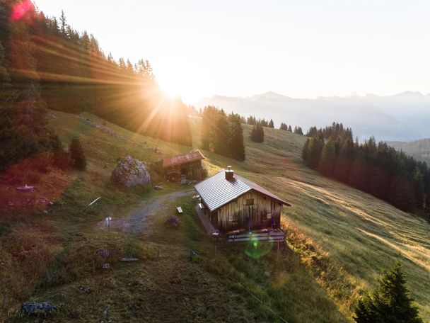Obere Gund Alpe von oben