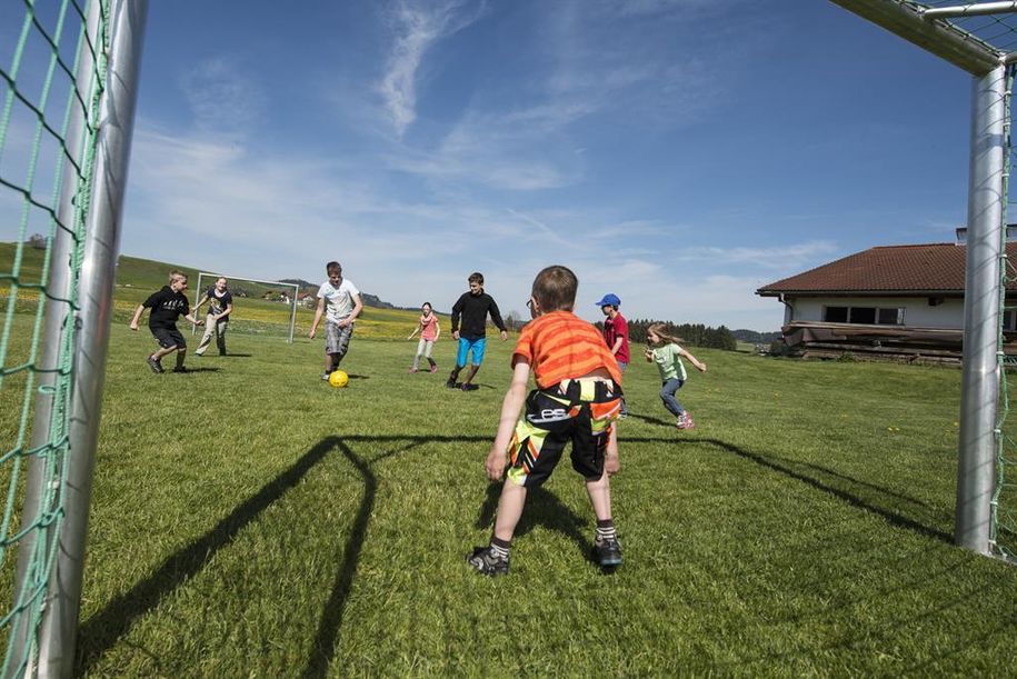 "Fussball spielen", Ferienhof Schweiger