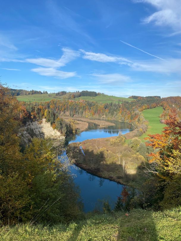 Illerdurchbruch mit Steilufer