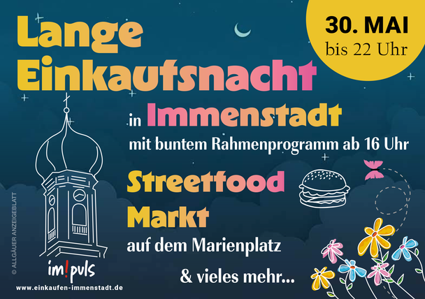 Plakat_Impuls Lange Einkaufsnacht