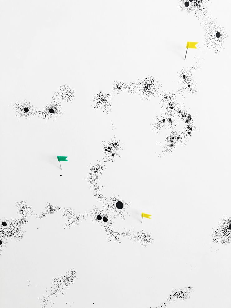 Véronique Verdet, aus der Serie, ›Fouloscopie‹, 2023