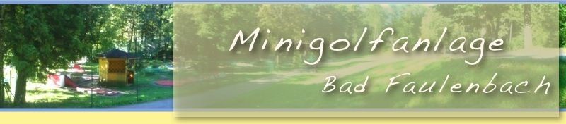 Minigolf Bad Faulenbach