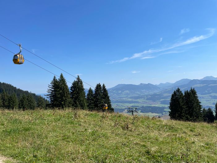 Hörnerhaus an der Mittelstation der Hörnerbahn