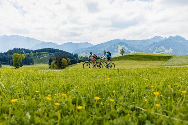 Radfahren im Allgäuer Voralpenland