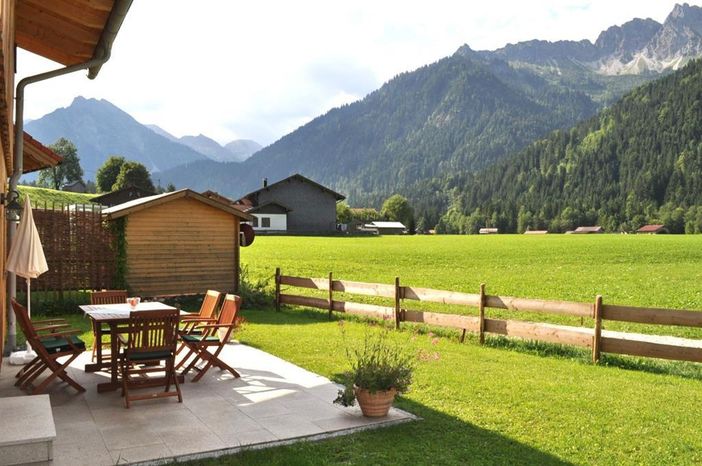 Ausblick von der Terrasse