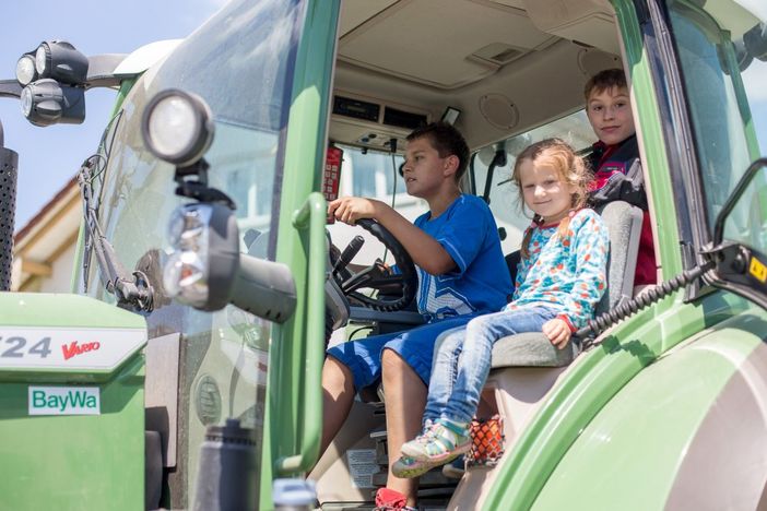 Traktor fahrt
