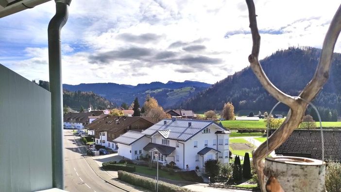 Balkon in Richtung Osten