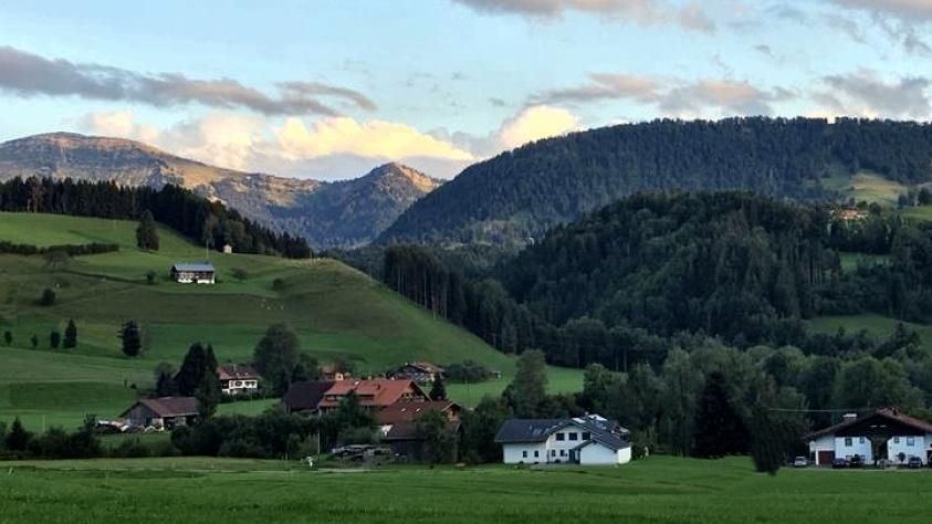 Blick nach Steibis