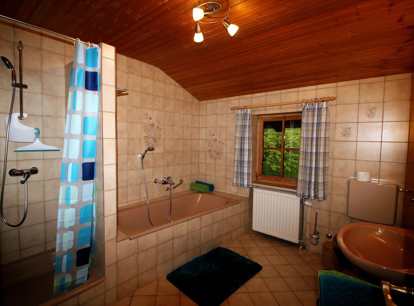 Bad Whg 1 mit Badewanne/Dusche/WC