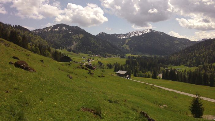 Blick zum Riedbergerhorn