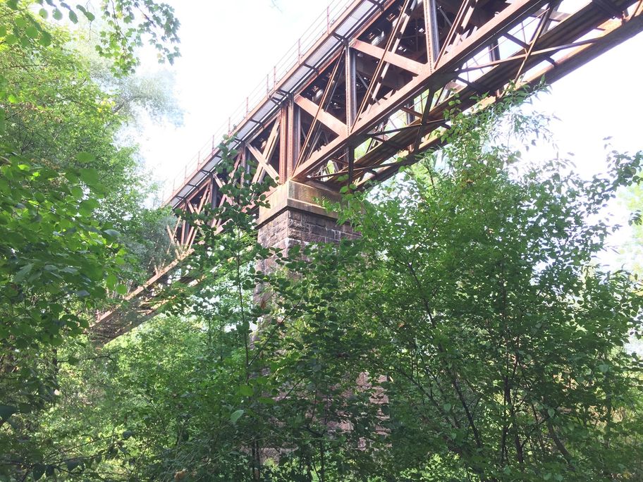 Eisenbahnbrücke von Wangen
