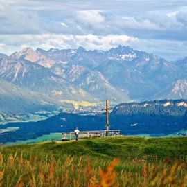 Ofterschwanger Horn mit Panoramablick