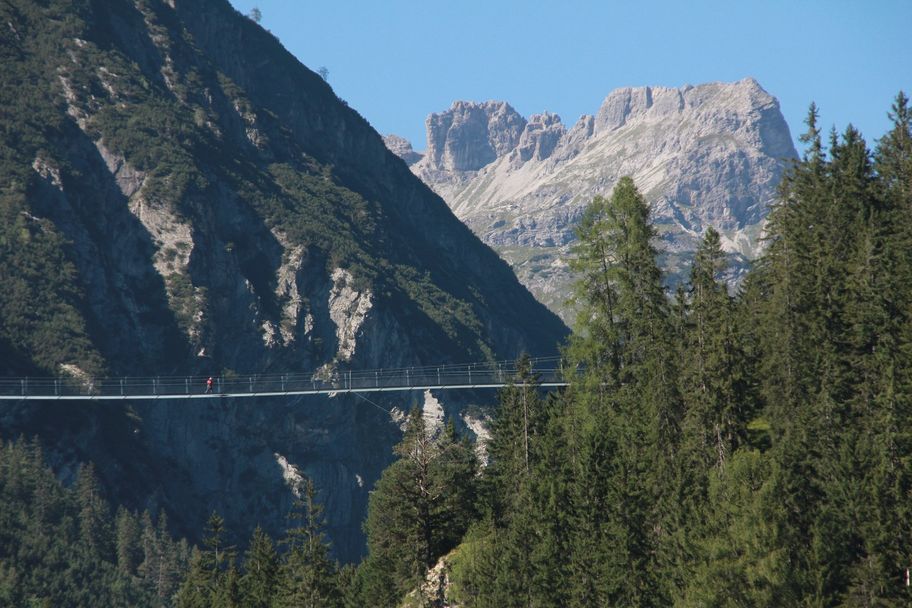 Hängebrücke Holzgau