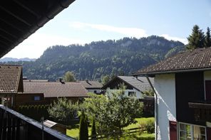 Blick vom Balkon