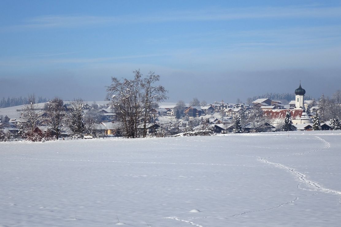 Ausgangspunkt zur Wanderung Niederhofener Wäldle
