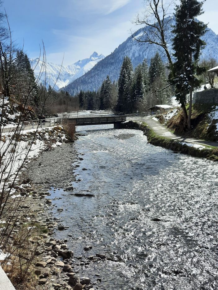 Wanderung Oberstdorf zum Cafe Gruben