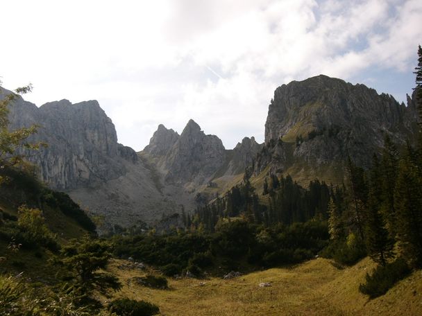 Unterwegs im Kenzengebiet im Ammergebirge bei Halblech