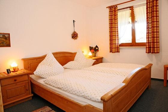 Schlafzimmer Ferienwohnung Hirschberg