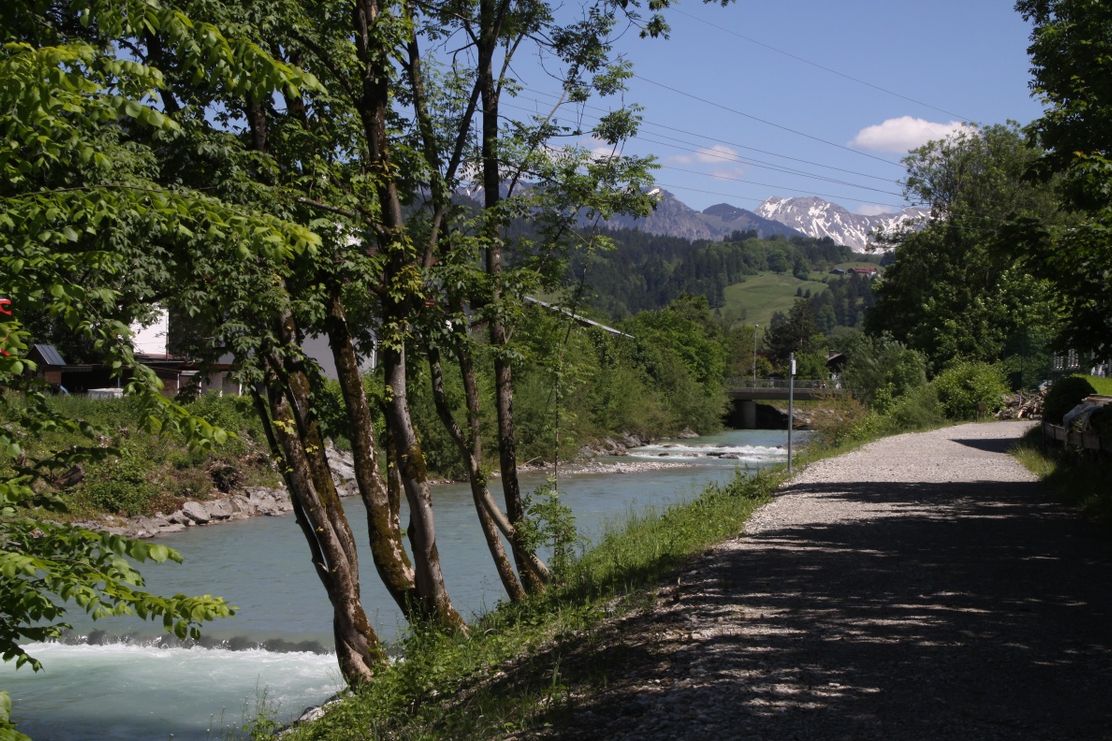 An der Ostrach bei Sonthofen