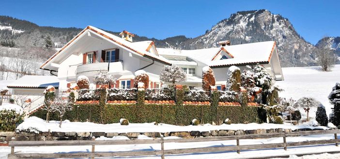 Ferienvilla Gaisser im Winter