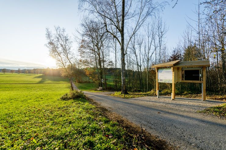 Station "Bienenschaukasten"