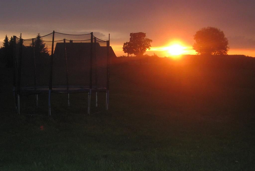 Sonnenuntergang genießen