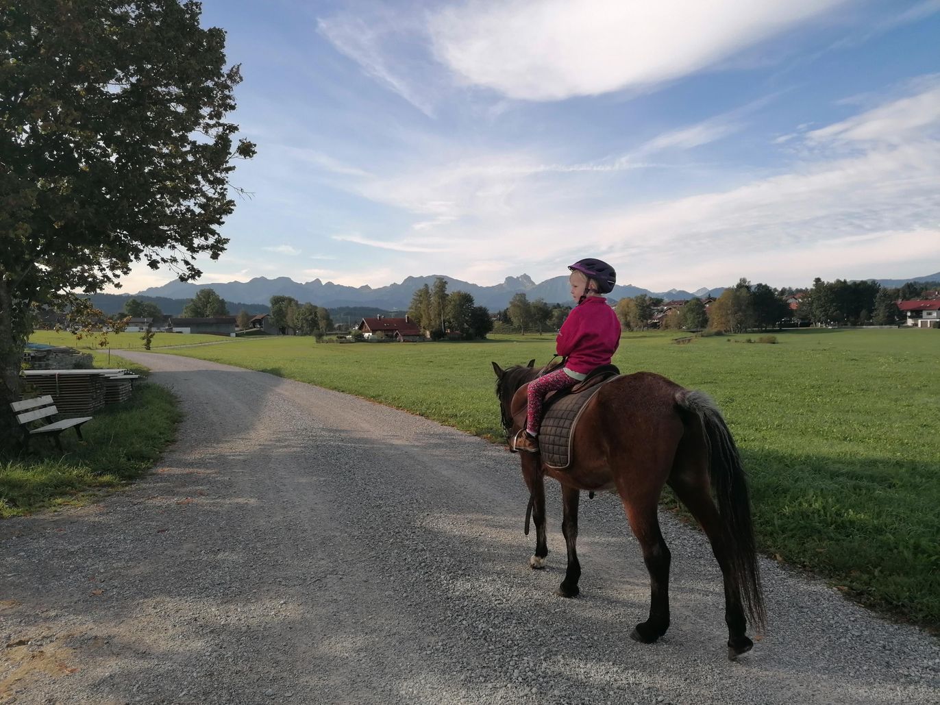 Ponyreiten mit traumhafter Aussicht