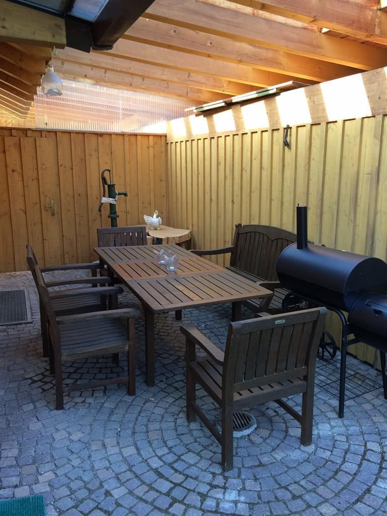 Überdachte Terrasse