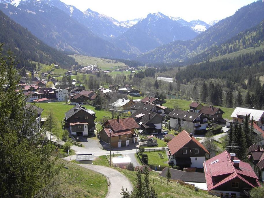 Blick über Hinterstein