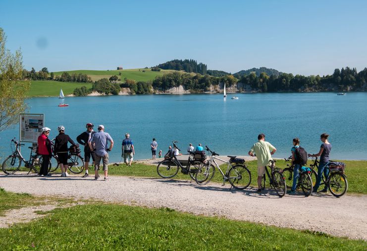 Am Forggensee "Rasten wie die Römer"